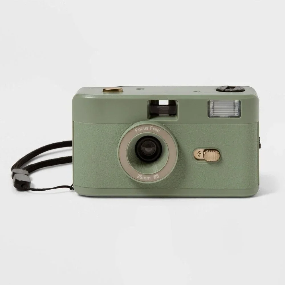 Heyday 35MM Camera with Built-in Flash Jade